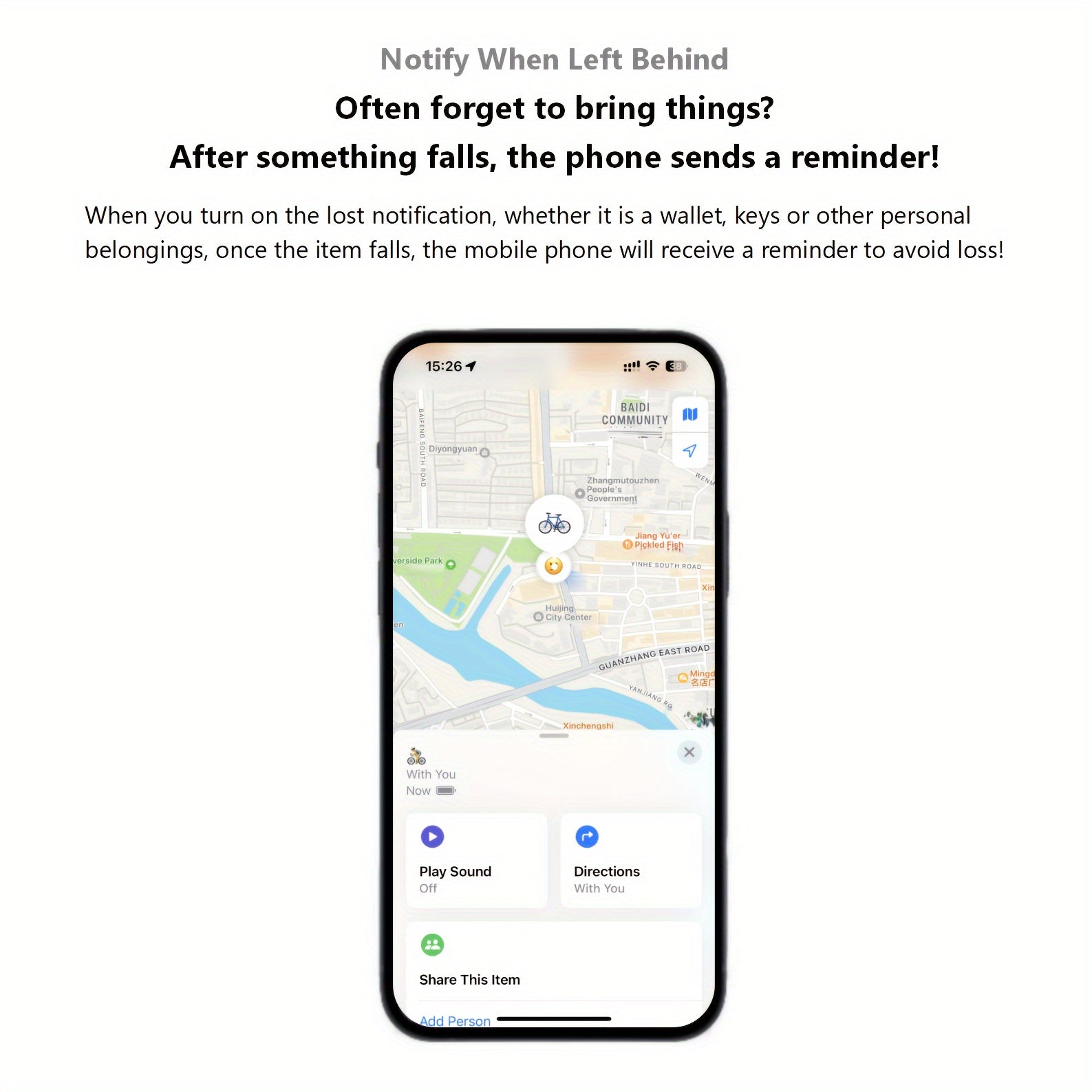 SafeTrack: Wireless Tracker für iOS