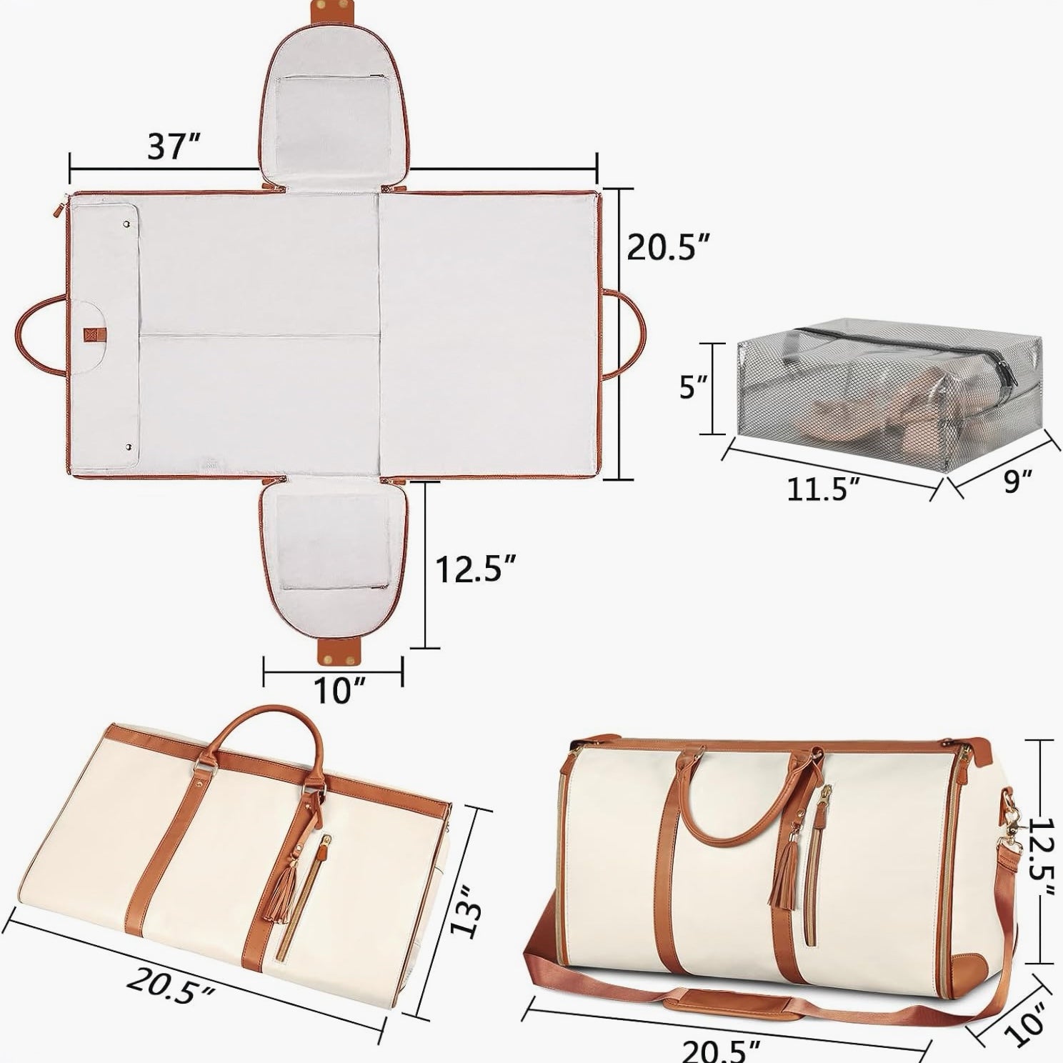 TravelEase™ – Faltbarer Kleidersack