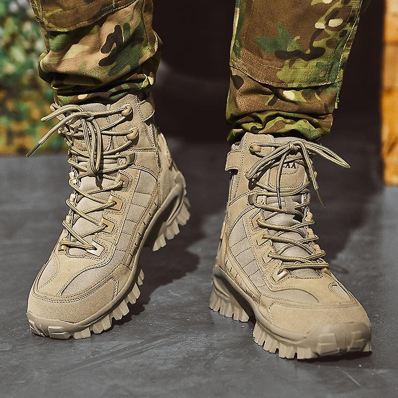 Wasserdichte Militär-Outdoor-Stiefel für Herren mit Schlagschutz